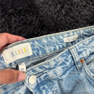 Rails Light Blue Straight Leg Women's Jeans - The Culver